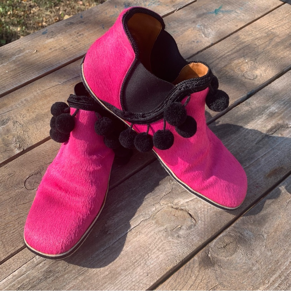 MARC JACOBS PINK FLATS